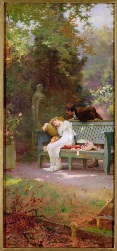 盗まれたキス 作： Marcus Stone